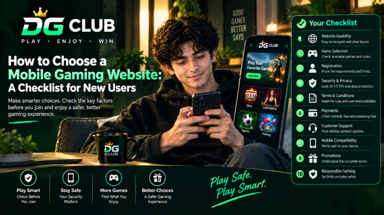 How to Choose a Mobile Gaming Website: A Checklist for New Users
